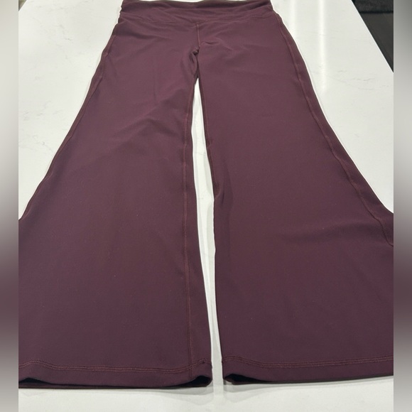 ATHLETA Spiced Cabernet Elation Flare Pants - Picture 2 of 6